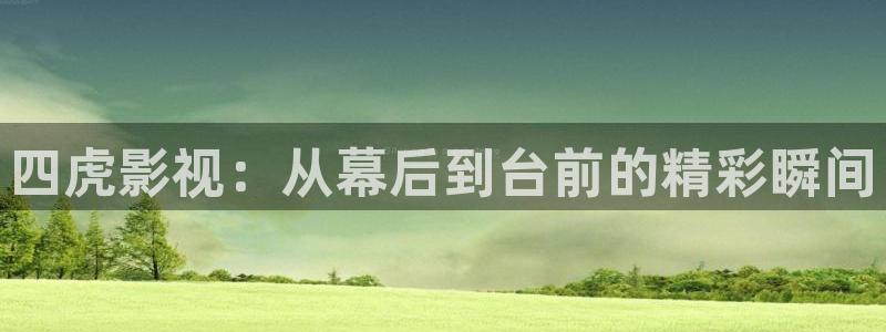 飘雪影院在线观看完整版免费：四虎影视：从幕后到台前的精彩瞬间